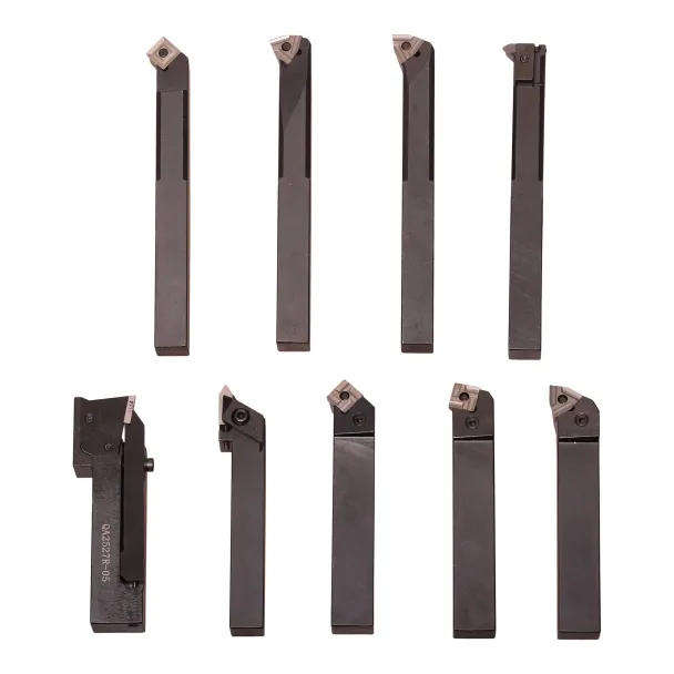 9PCS 25MM Index-able Lathe Cutter Set