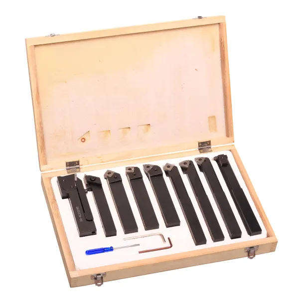 9PCS 25MM Index-able Lathe Cutter Set