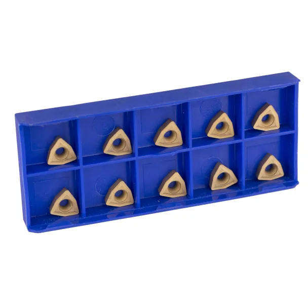 10 MM Tungsten Indexable Face Off Cutting Tip (10 PCS in PKT)