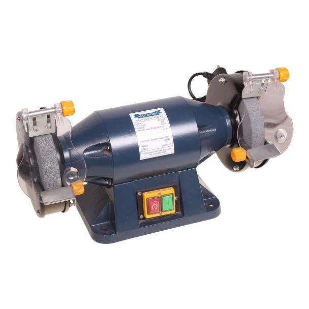 6" (150mm) Heavy Duty Bench Grinder for Metal and Wood Applications