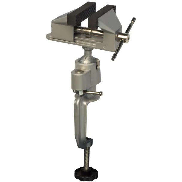78 mm Ball Joint Swivel Vice  Aluminum Body with Quick-Release Clamp