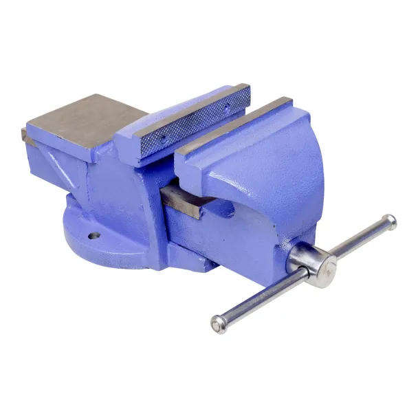 150 MM Cast Iron Bench Vice with Machined Jaws & Anvil Surface