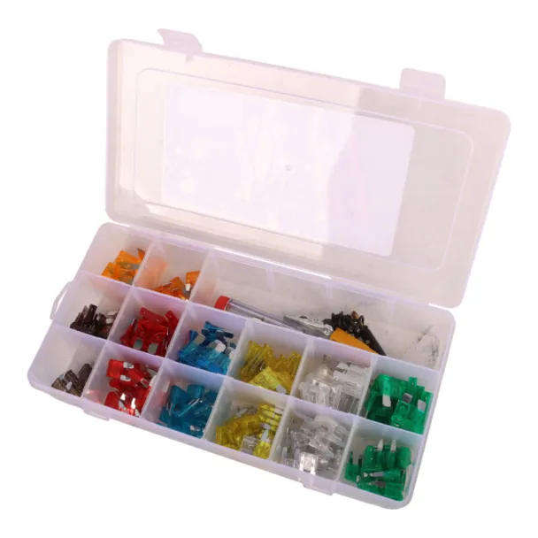 223-Piece Automotive Blade Fuse Set  Mini & Standard Types