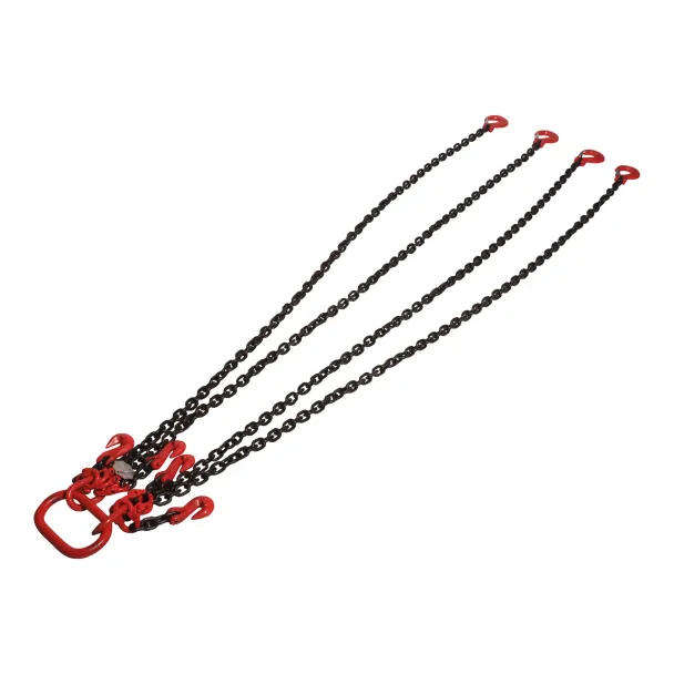 6.7 Ton Adjustable G80 Alloy Steel Chain Sling  10 mm x 3 m