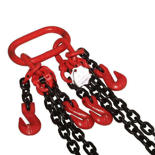 6.7 Ton Adjustable G80 Alloy Steel Chain Sling  10 mm x 3 m