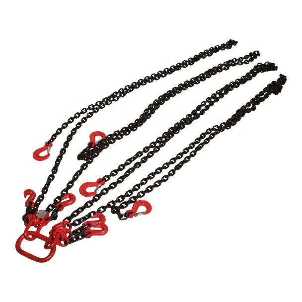 11.2 Ton Adjustable G80 Chain Sling  13mm x 6m Alloy Steel