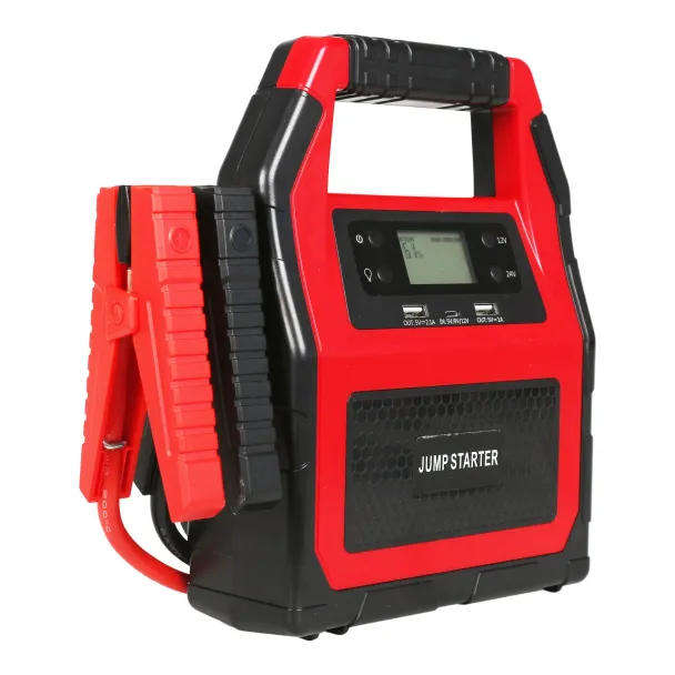 Dual Voltage 12V/24V Professional Jump Starter with Safety Features