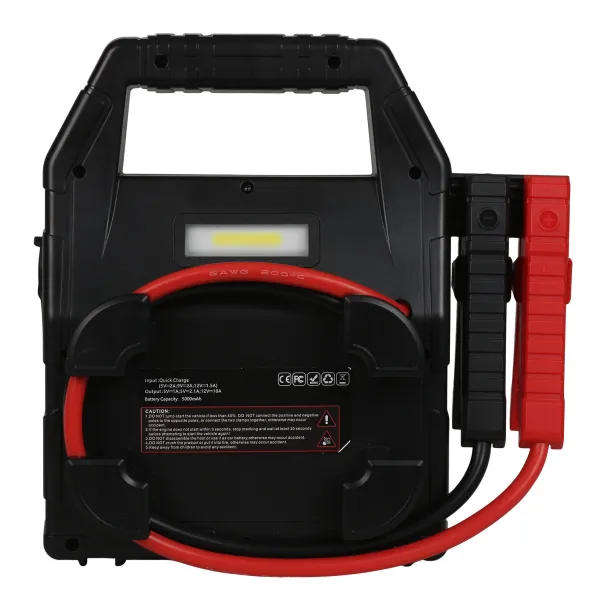 Dual Voltage 12V/24V Professional Jump Starter with Safety Features