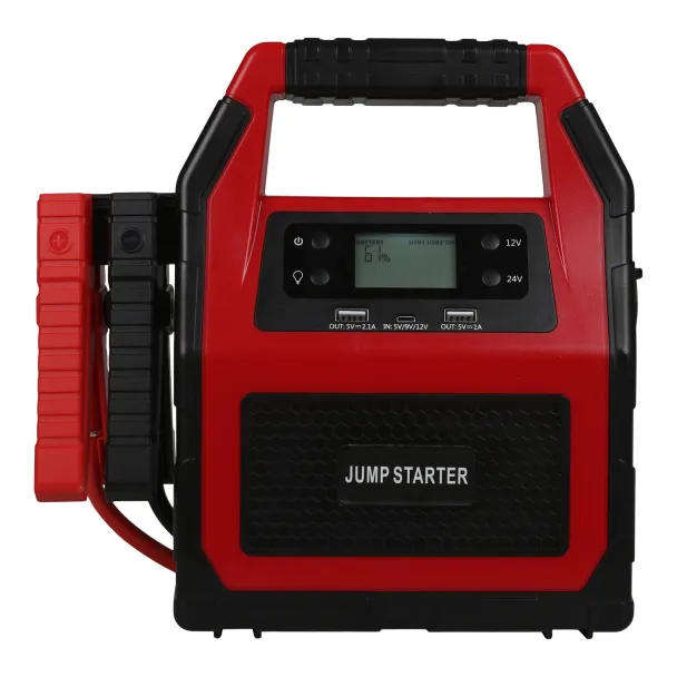 Dual Voltage 12V/24V Professional Jump Starter with Safety Features
