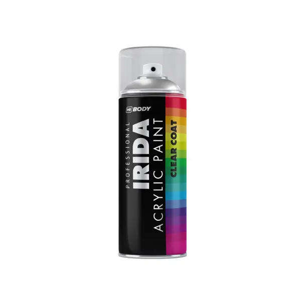 Irida Acrylic Clearcoat Spray  400ml High Gloss Fast-Dry Aerosol