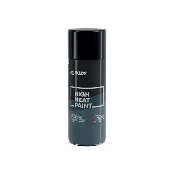 HB BODY Heat Super Paint 600º  400ml High-Temperature Spray (Reddish Brown)