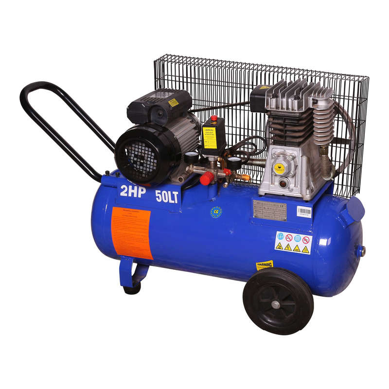 MAC AFRIC 50 Litre 1.5 KW (2 HP) 230 V Belt Driven Compressor
