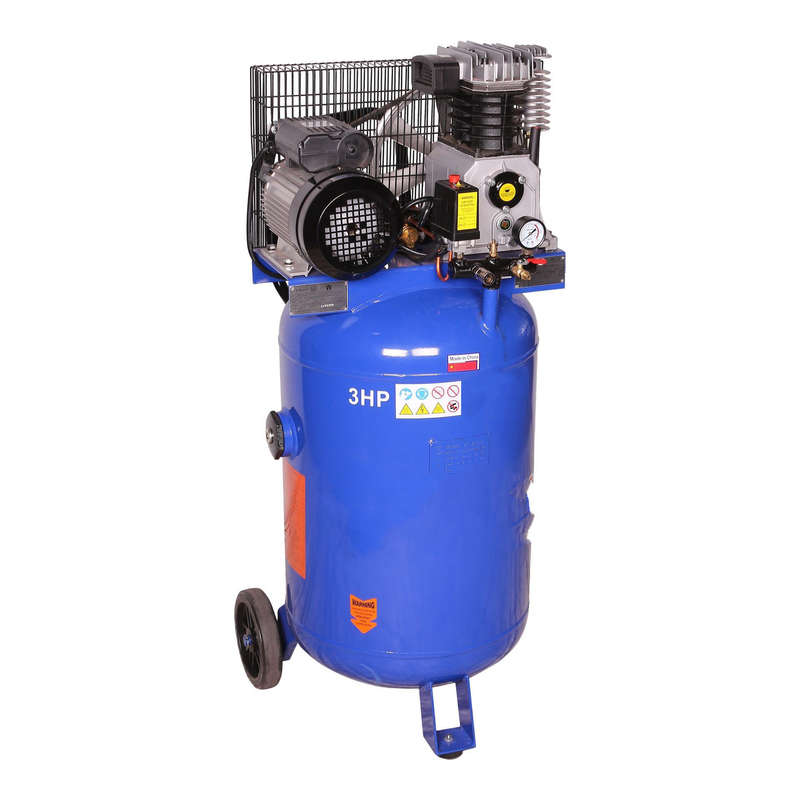 100L 2.2 KW (3 HP) 230 V Vertical Space Saver Belt Driven Compressors