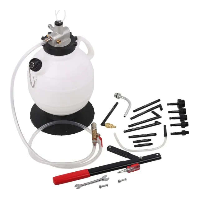 7.5L Gearbox Oil Change Tool with 15 Adapters  Manual & Pneumatic Operation
