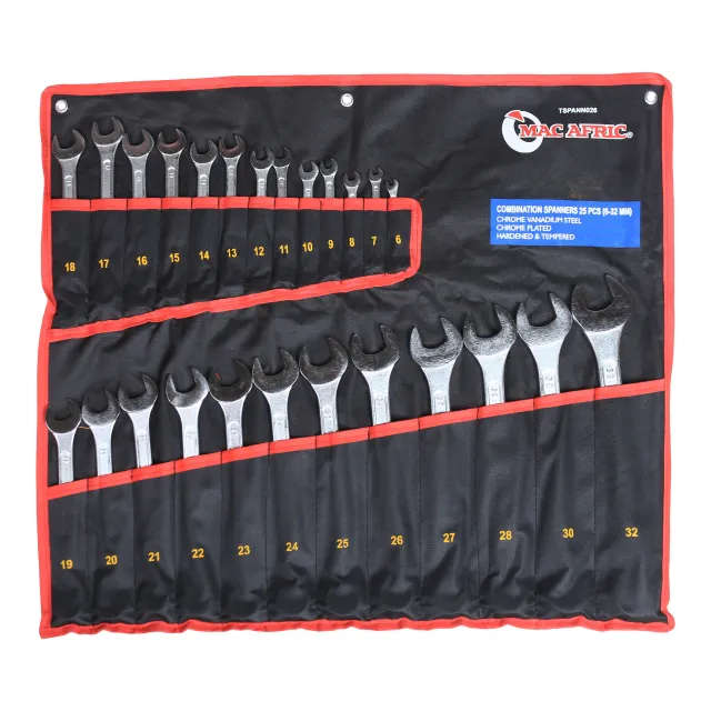 25 PCS Combination Spanner Set