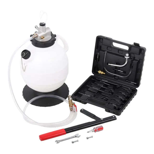 7.5L Gearbox Oil Change Tool with 15 Adapters  Manual & Pneumatic Operation