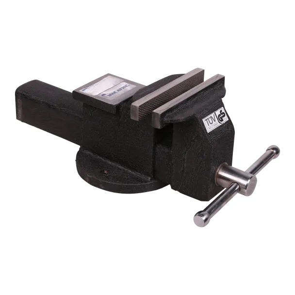 150 mm (6") Light Duty Steel Bench Vice  Compact with Anvil Platform