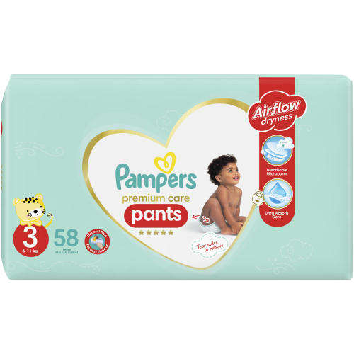 Premium Care Pants Value Pack Size 3 58s
