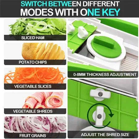 Multi Purpose Vegetable Spring Slicer/Grater