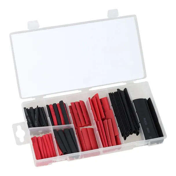 106-Piece Heat Shrink Tubing Assortment Set  Double Wall with Storage Case
