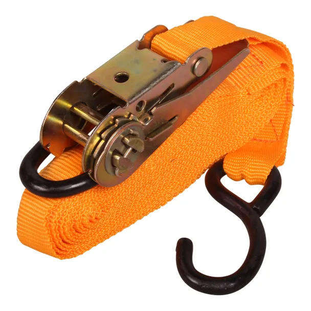 5M Industrial Tie Down Strap with Hooks & Ratchet  4000kg Capacity