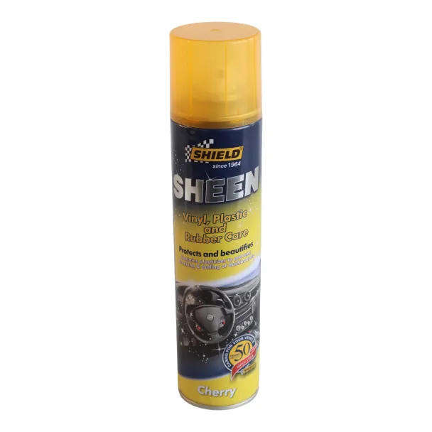 Sheen Vinyl, Plastic & Rubber Care 300ml  Cherry Scented Surface Protector