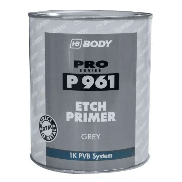 1K Etch Primer  HB Primer 961 Grey 1L