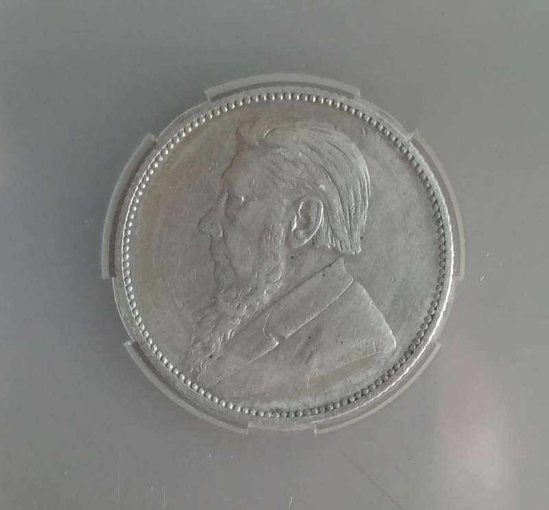 1894 ZAR 1 Shilling XF 40