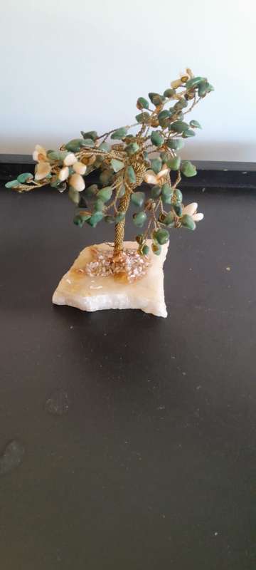 Set of 3 Beautiful Trees Precious Gemstones