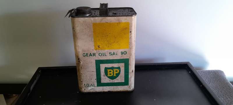Original BP Gear Oil Can (1 Gallon)