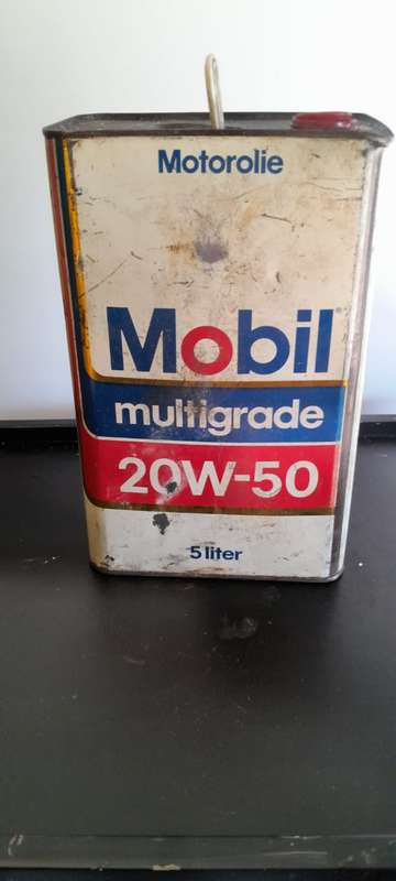 Original Mobil Oil Can (5 L)