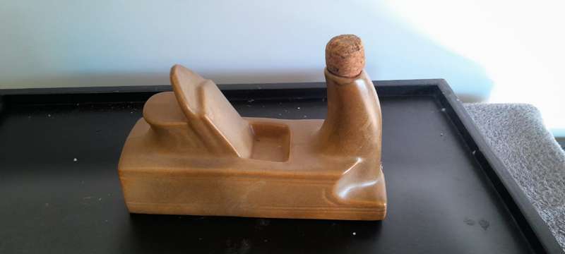 Set of 2 Vintage Novelty Liquor Bottles (in the shape of carpenters tools)