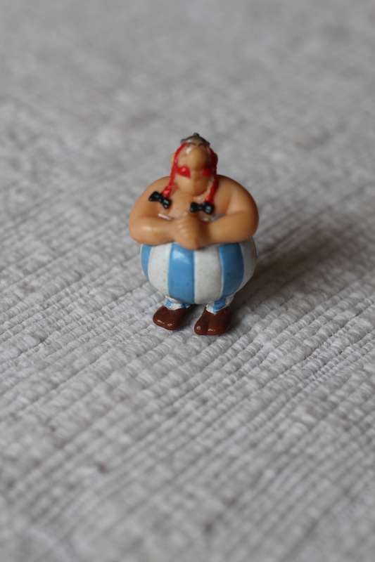 Set of 7 Asterix and Obelix hand painted collectible figurines
