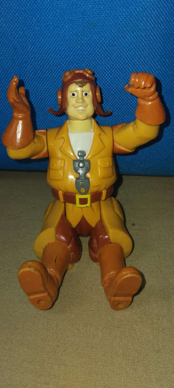 action figure of Eddie Spencer from Filmation's Ghostbusters.