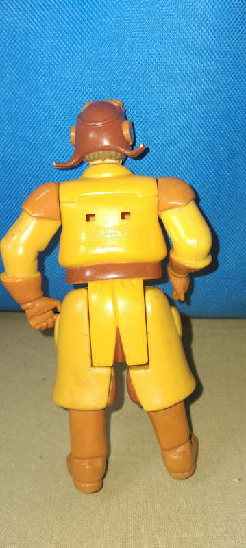 action figure of Eddie Spencer from Filmation's Ghostbusters.