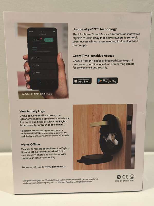 Igloohome Smart Keybox 3