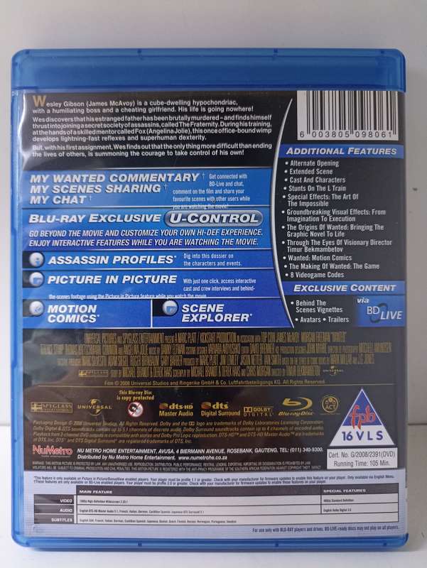 Wanted (Blu-ray Disc)