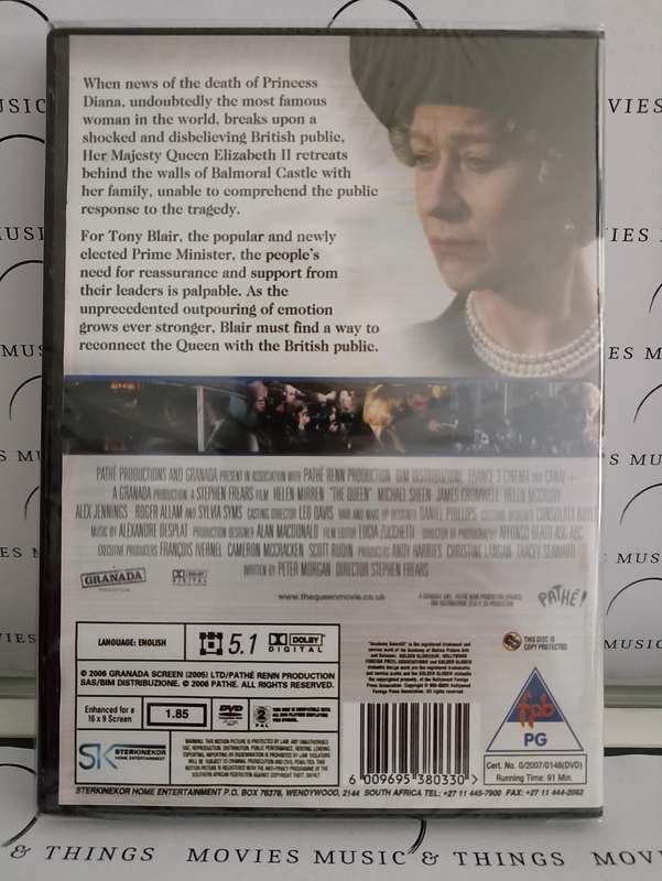 The Queen - Helen Mirren (DVD) New