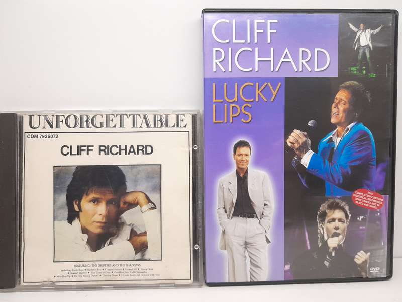 Cliff Richard - Lucky Lips & Unforgettable (DVD & CD)