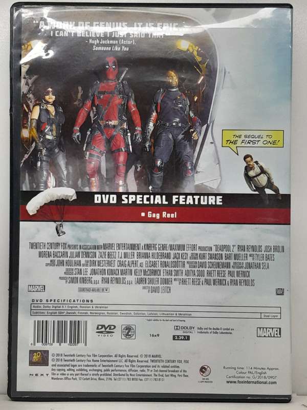 Deadpool 2 (DVD)