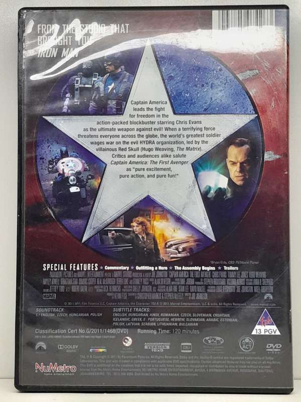 Captain America - The First Avenger (DVD)