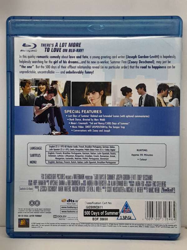 (500) Days of Summer (Blu-ray Disc)