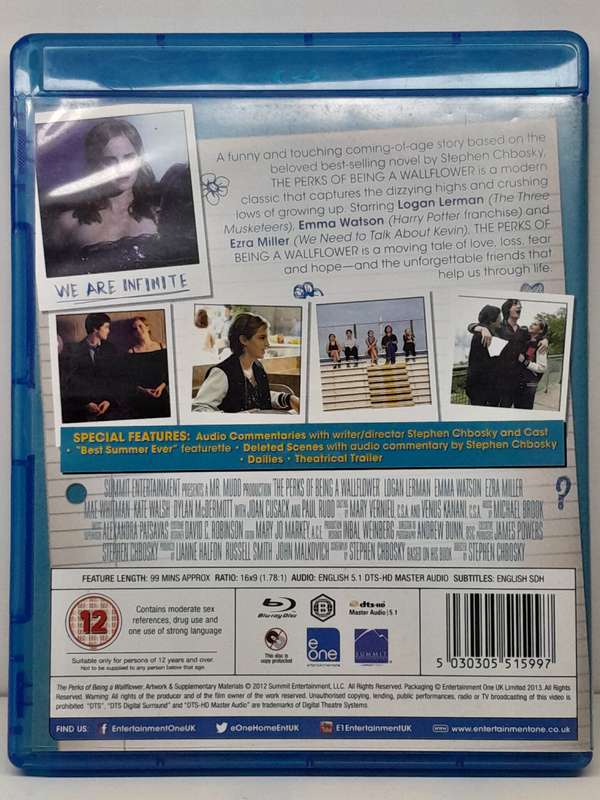 The Perks of being a Wallflower (Blu-ray Disc)