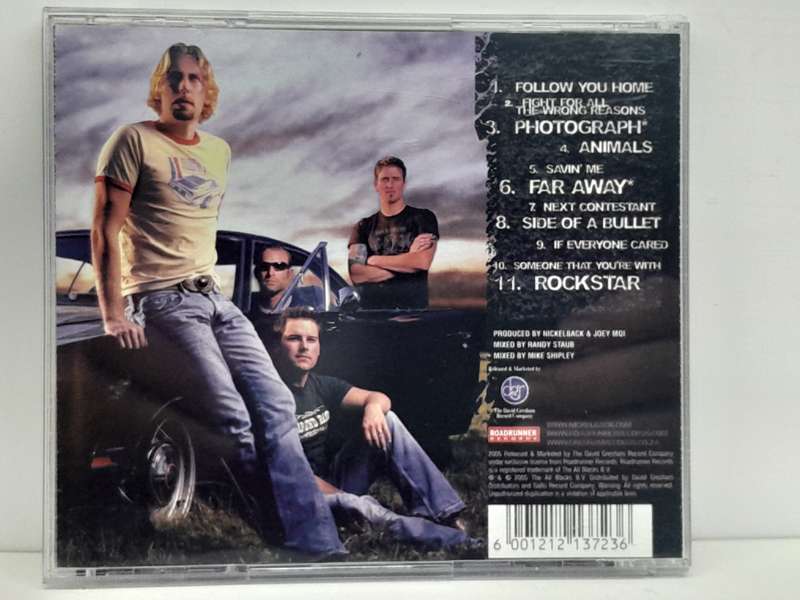 Nickelback - All the right reasons (CD)