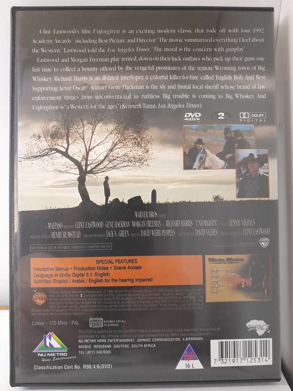 Unforgiven (DVD)