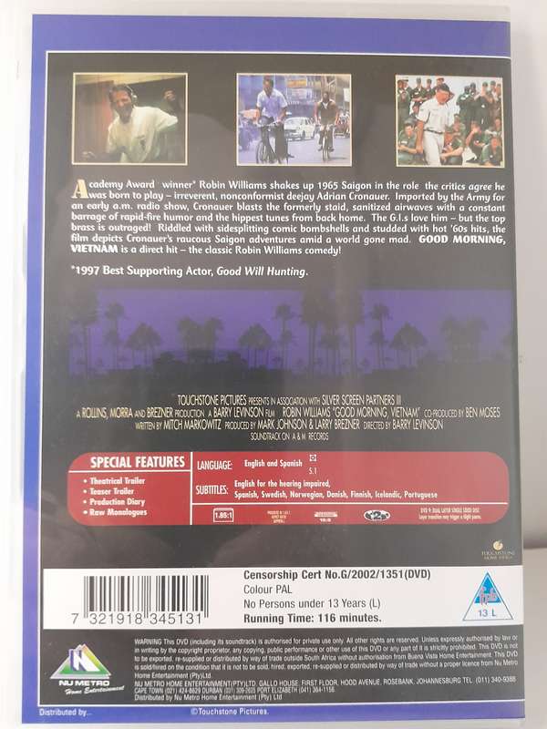 Good Morning Vietnam (DVD)