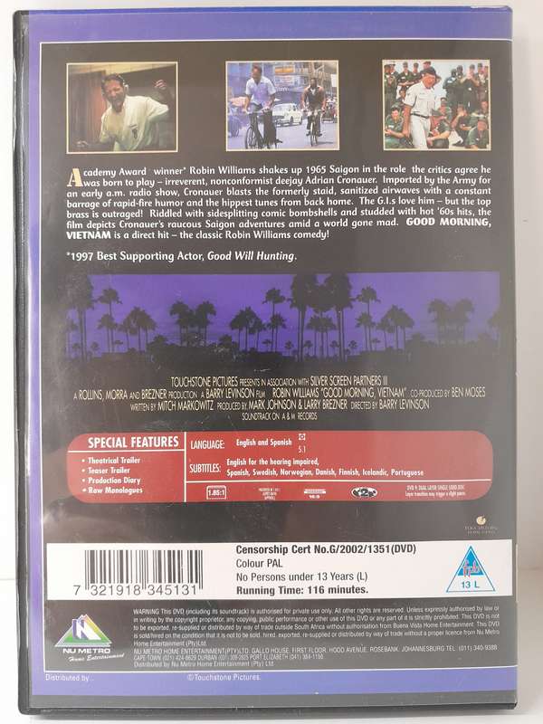 Good morning Vietnam (DVD)