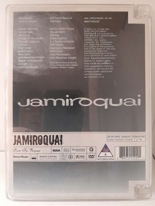 Jamiroquai - Live in Verona (DVD)