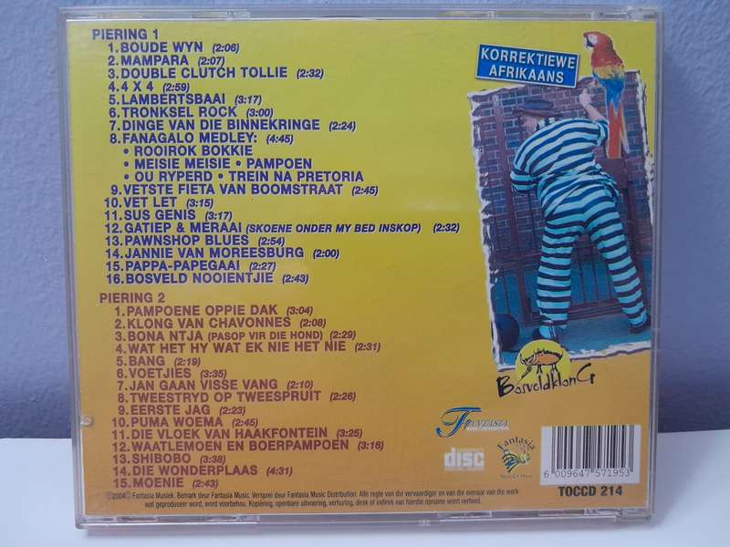 Thys die Bosveldklong (CD)