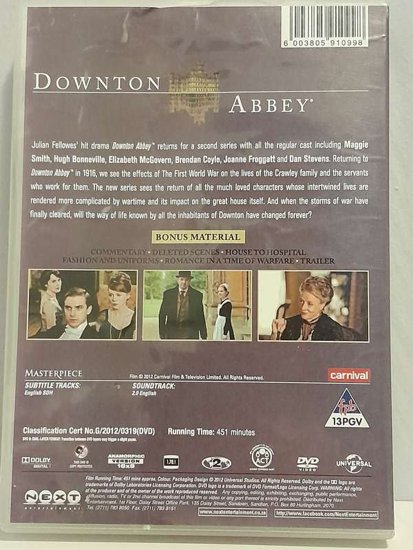 Downton Abbey - Series 2 (DVD)
